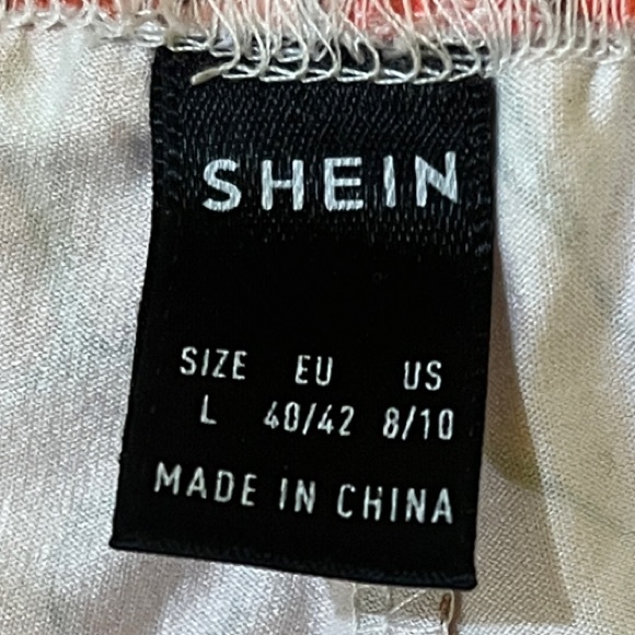 SHEIN Floral Print Wide Leg Pants - Picture 3 of 3